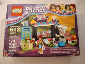 LEGO FRIENDS: Amusement Park Arcade (41127) 100% Complete with Manuals and Box
