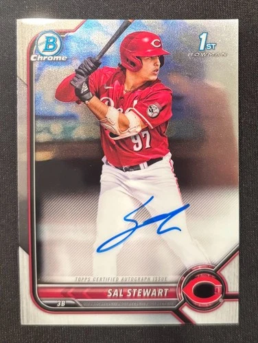 Sal Stewart 2022 Bowman Chrome Sal Stewart Auto