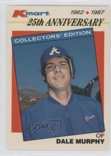 1987 Topps Kmart 25th Anniversary Dale Murphy #29 1r6