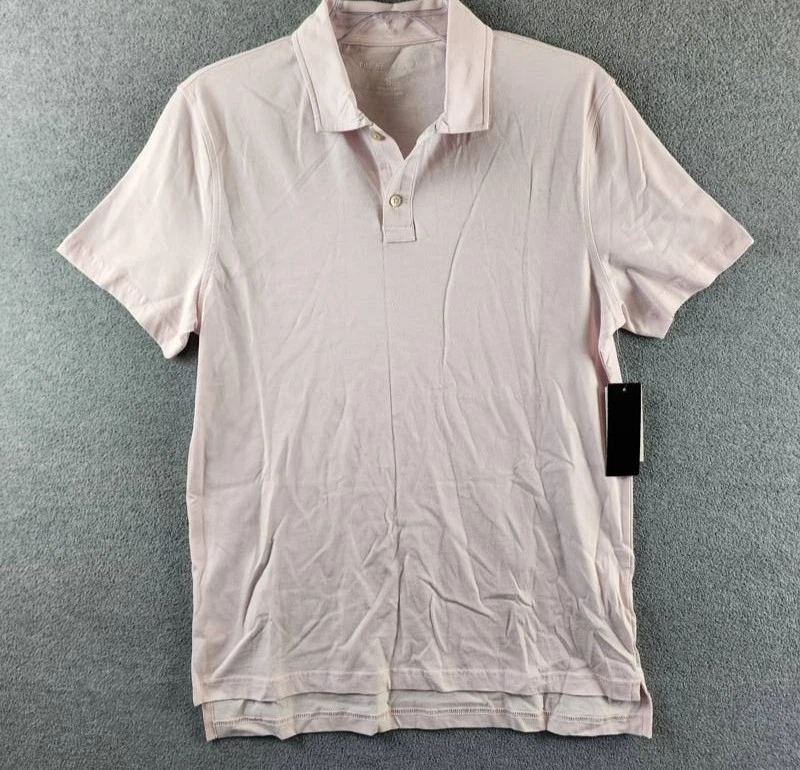 The Men's Store at Bloomingdale's Supima Cotton Polo Men's S Orchid Ice Pullover