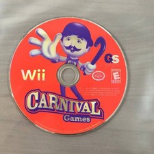 Carnival Games Nintendo Wii Global Star Family Party Video Game Disc Only