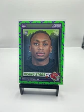 2024 Panini Score-A-Treat - Rising Stars Xavier Worthy #50 Green Bats (RC)