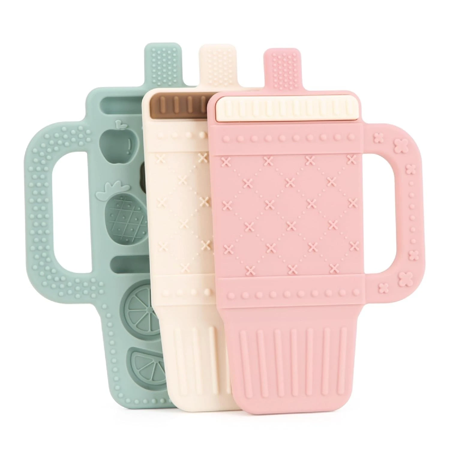 Silicone Teether Set Soft Baby Chew Toy