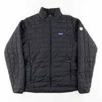 Patagonia Mens Medium Nano Puff Jacket Full Zip Insulated Quilted Lightweight