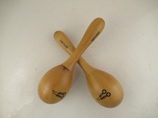 Basic Beat Wood Maracas BB013- 2 pairs (4 maracas total)