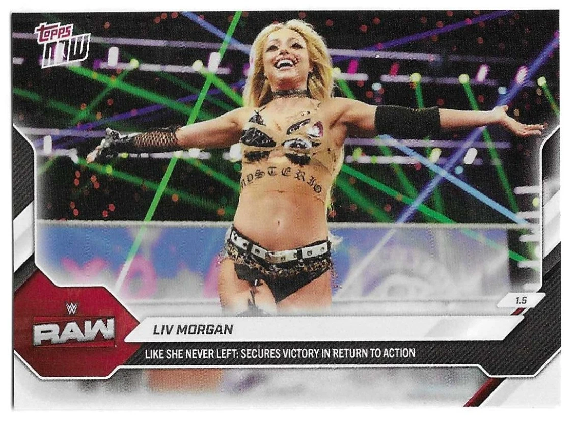 2026 Topps Now WWE - Liv Morgan #5 for sale | eBay