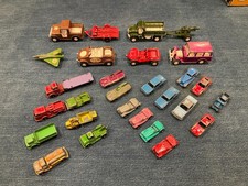 Lot Of Vintage Tootsie Toy Diecast Metal Cars Trucks Military Trailer Tanker