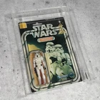 Vintage Kenner Star Wars 12 B Back Stormtrooper ANH MOC Sealed CAS 70 Not AFA