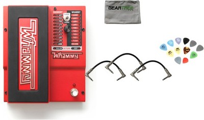 Digitech Whammy 5 Multi-Effects Pedal w/ 3 Cables, Power Supply, Pick Pack and P