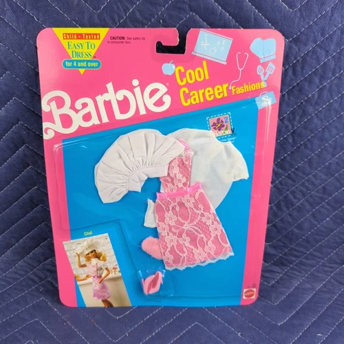 Vintage Barbie Cool Career Fashions "CHEF" 1991 Mattel - Sealed NRFP NIP