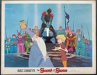 SWORD IN THE STONE Disney, King Arthur & Merlin by the sword org lobby card 6880