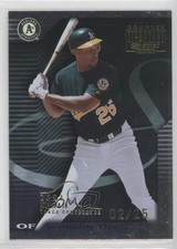 2001 Donruss Signature Series 2002 Hawaii Trade Conference 2/25 Jermaine Dye 0q3