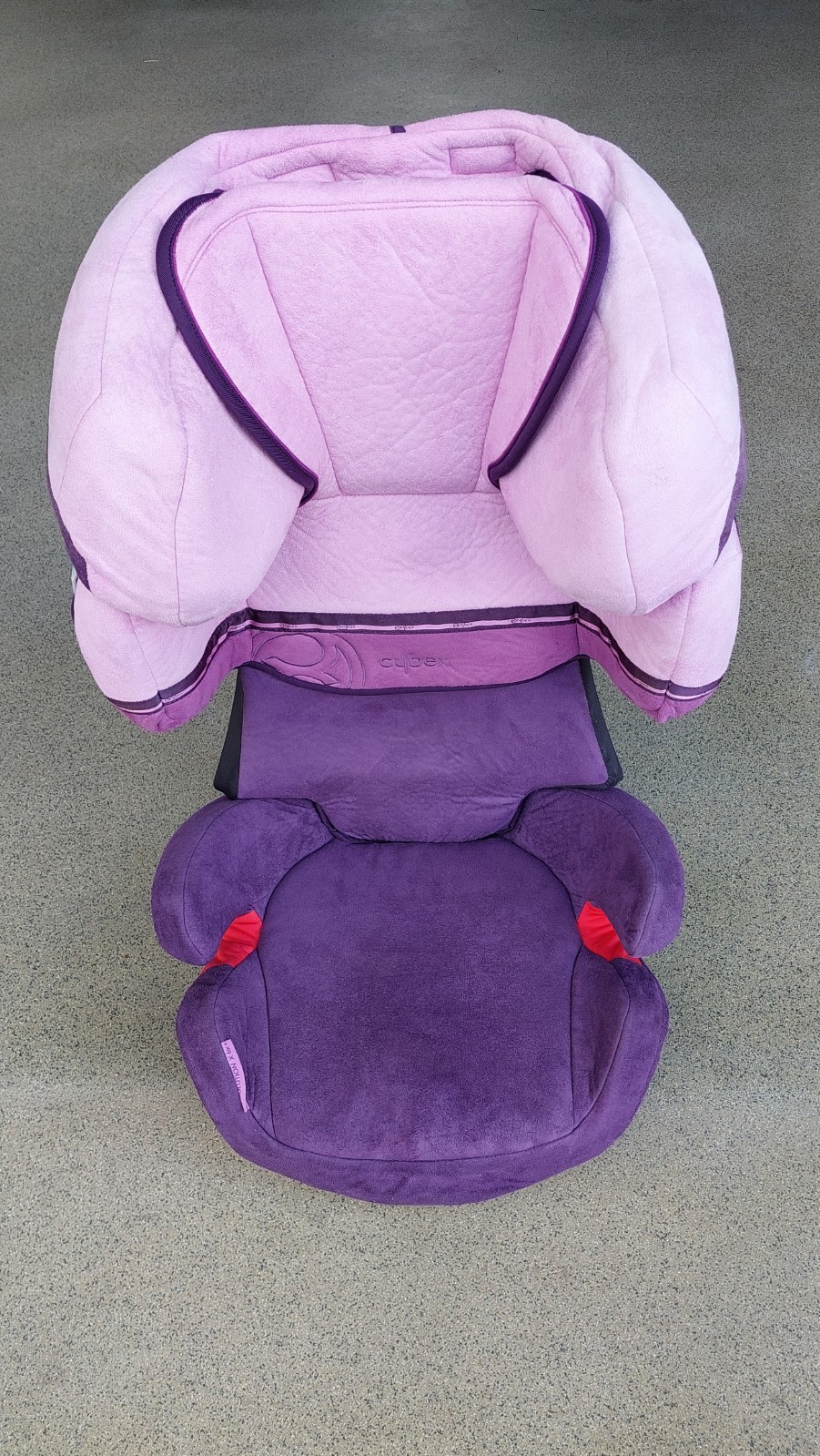 Cybex solution x-fix, 15-36 kg (etwa 4-12 Jahre) Sitzerhöhung mit Rückenlehne 