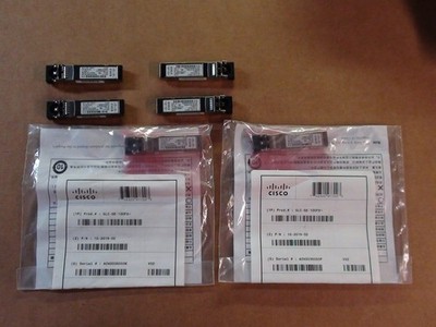 New CISCO GLC-GE-100FX 100BASE-FX SFP Transceiver (LOT of 6)