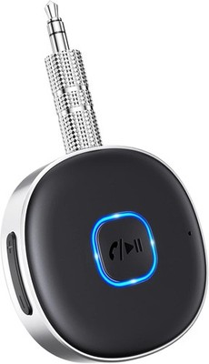 Bluetooth Adapter Auto 3,5mm AUX Kabel Bluetooth 5.3 Dual Verbindung 16 Std Ak