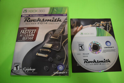 Rocksmith All-New 2014 Edition Xbox 360 WORKS Learn to Play Guitar! Game Only