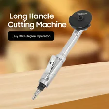 Air Angle Edge Die Grinder Cutter 1/4" Long Handle Polisher Air Tool 18000RPM