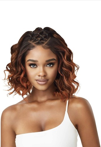 OUTRE PERFECT HAIR LINE SYNTHETIC 13X4 FAUX SCALP LACE FRONT WIG PATRICE Color 2 - Picture 6 of 11