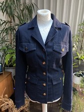 J.brand Navy Blue Military Jacket