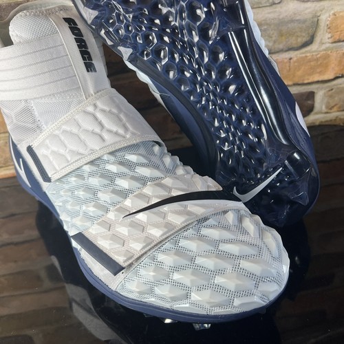 Nike Force Savage Elite 2 White Navy Mesh Football Cleats new Men 15 - 第 10/17 張圖片