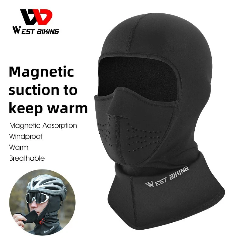 Winter Thermal Face Mask Cycling Cap Motorcycle Balaclava Neck Warmer Headgear