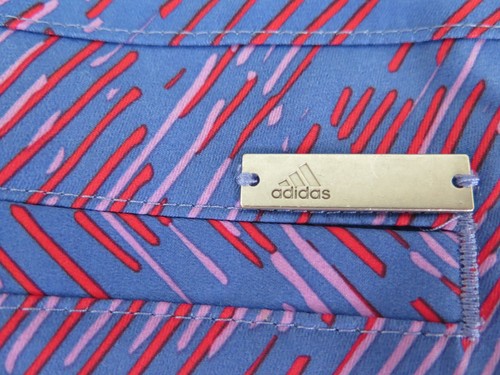 Adidas 2016 Women's Printed 7 inch Golf Blue Shorts - Size 0 - NWT - MSRP$70.00 - Picture 4 of 7