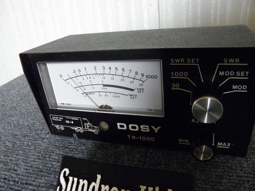 Dosy Model TR-1000 TR1000 SWR Watt Meter for CB Radio 1000 Watts L@@K - Zdjęcie 2 z 6