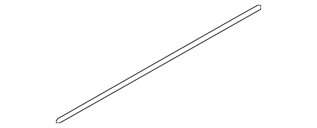 Genuine Mitsubishi Lift-Gate Glass Seal MR191432