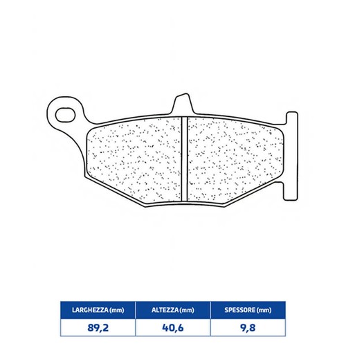 Kit Plaquettes De Frein Avant + Arrière Yerbay Semi-Métal – Compatible Suzuki GSR 600 (2006-2010) / GSR 400 (2006-2008)