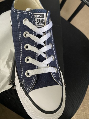 Converse Chuck Taylor All Star Low Top de Lona Azul Marino | eBay