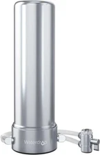 Waterdrop 5-Stage Stainless Steel Countertop Filter System, Faucet Water Filter