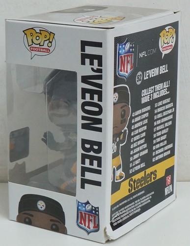Funko Pop! Football NFL: Le'veon Bell. Steelers n. 52. Action Figure cm 10. F... - Foto 3 di 4