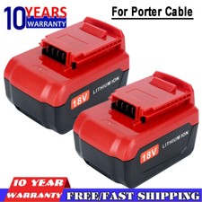Pack 18 Volt 6.0Ah Lithium Battery for Porter Cable 18V PC18BLX PC18BL Tool