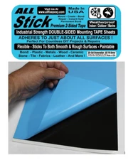 STRONG DOUBLE SIDE TAPE SHEET 9" X 11.5" BONDING ADHESIVE MOUNTING PAPER CRAFTS