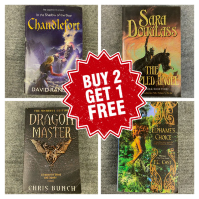 Fantasy Novels Books Save on Postage You CHOOSE Your TITLES Buy 2 Get 1 FREE 