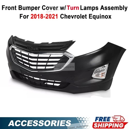 Fit For 18-21 Chevrolet Chevy Equinox Front Bumper Upper Lower Grill Fog Lights - Bild 7 von 17