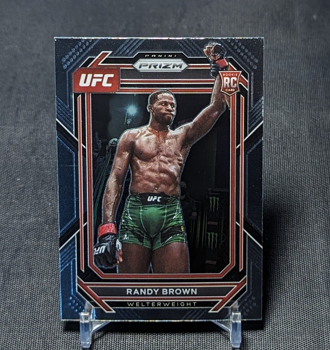 Randy Brown Rookie RC 2023 Panini Prizm UFC Card #106