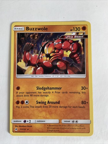 Pokémon TCG Buzzwole 77/131 Regular