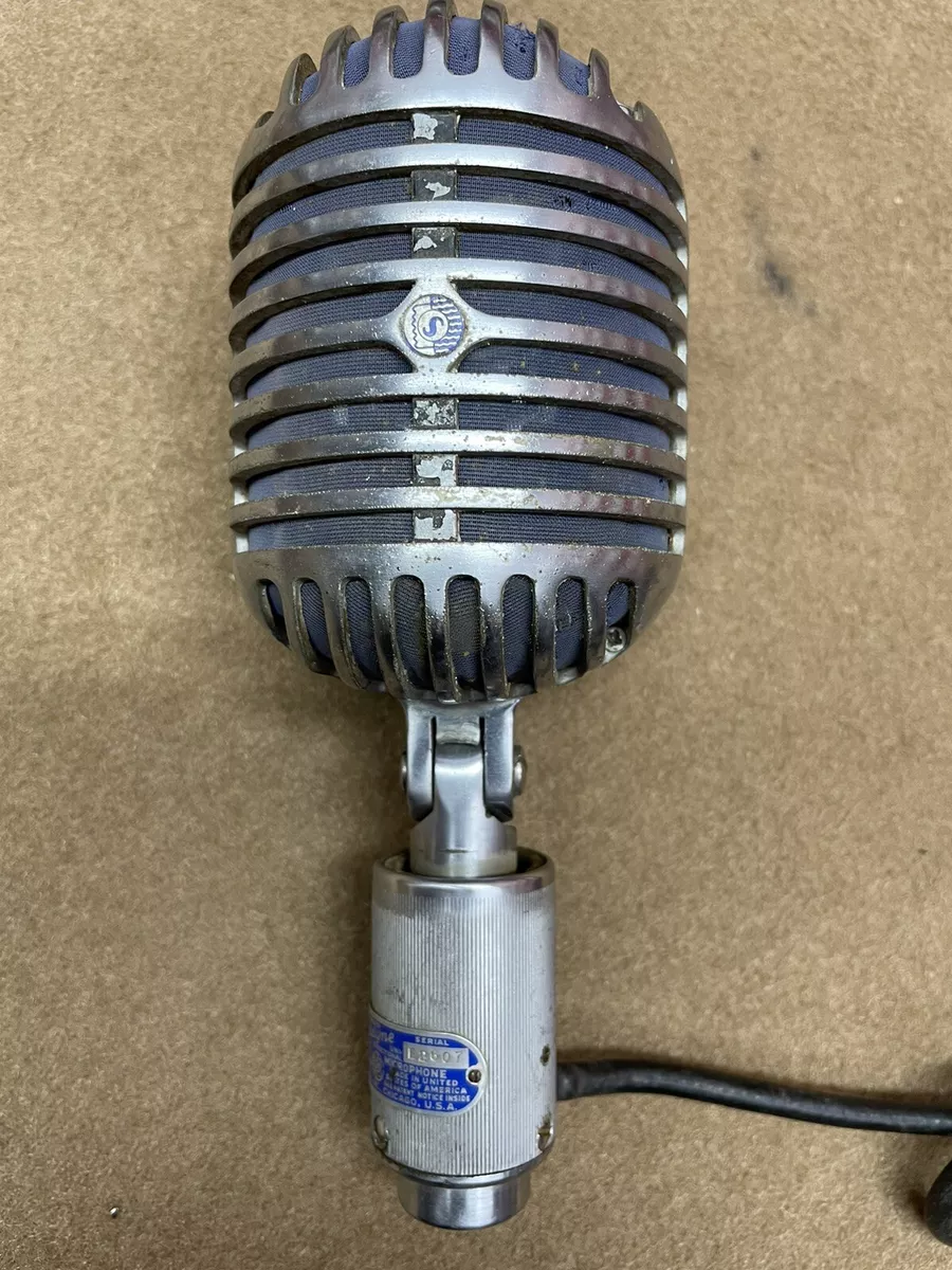 オリジナル ヴィンテージ Shure Brothers Unidyne 正規販売店舗 オリジナル ヴィンテージ Shure Brothers Unidyne 55