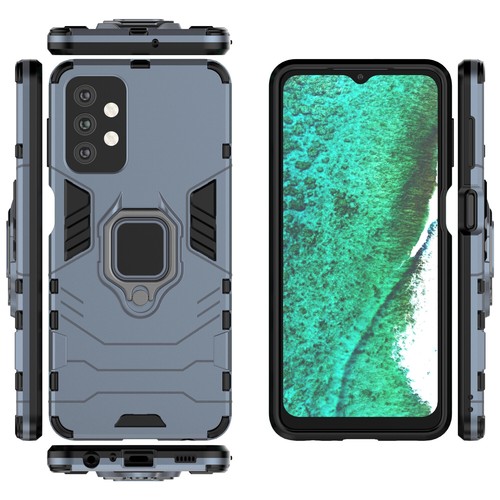 For Samsung Galaxy A32 5G Phone Case With Ring Holder+ Tempered Glass Protector - Picture 21 of 30