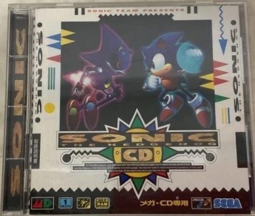 SEGA Mega CD Sonic the Hedgehog CD Japan Video Game MEGADRIVE Used tested