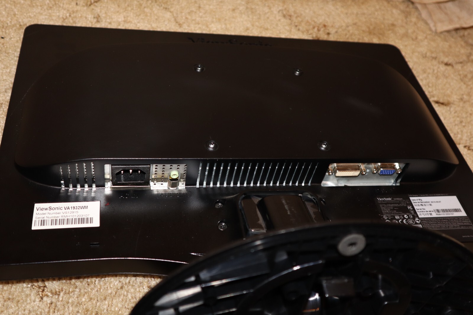 ViewSonic Value VA1932WM LCD Monitor 