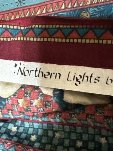 "Northern Lights" Fabric Kitty Kerner Designs Benartex Alaska Wildlife 2 Yards - Picture 11 of 15