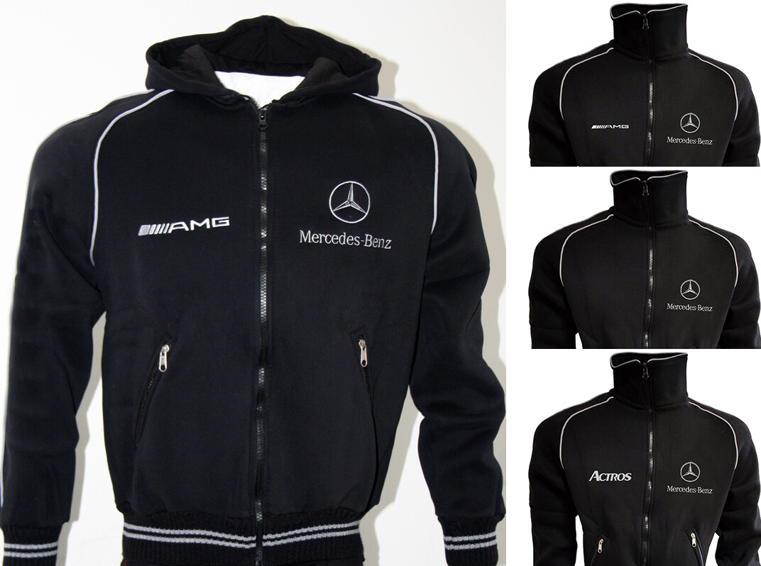 Mercedes amg fleece jacket actros hood 