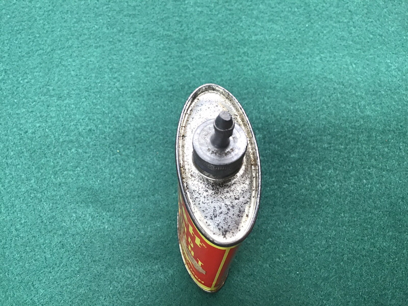 Vintage Starrett Tool And Instrument Oil Can Lead Top 1950’s ? RARE