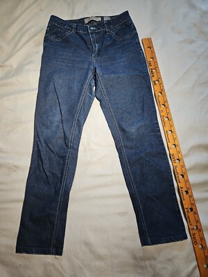 Vero Moda Jeans Womens Size 28x34 Blue Straight Medium Wash Stretch Pants Casual