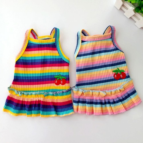 Pet Clothes Summer Small Dog Cat Dress Cute Princess Chihuahua Puppy Skirt ① ∆ - Picture 70 of 186