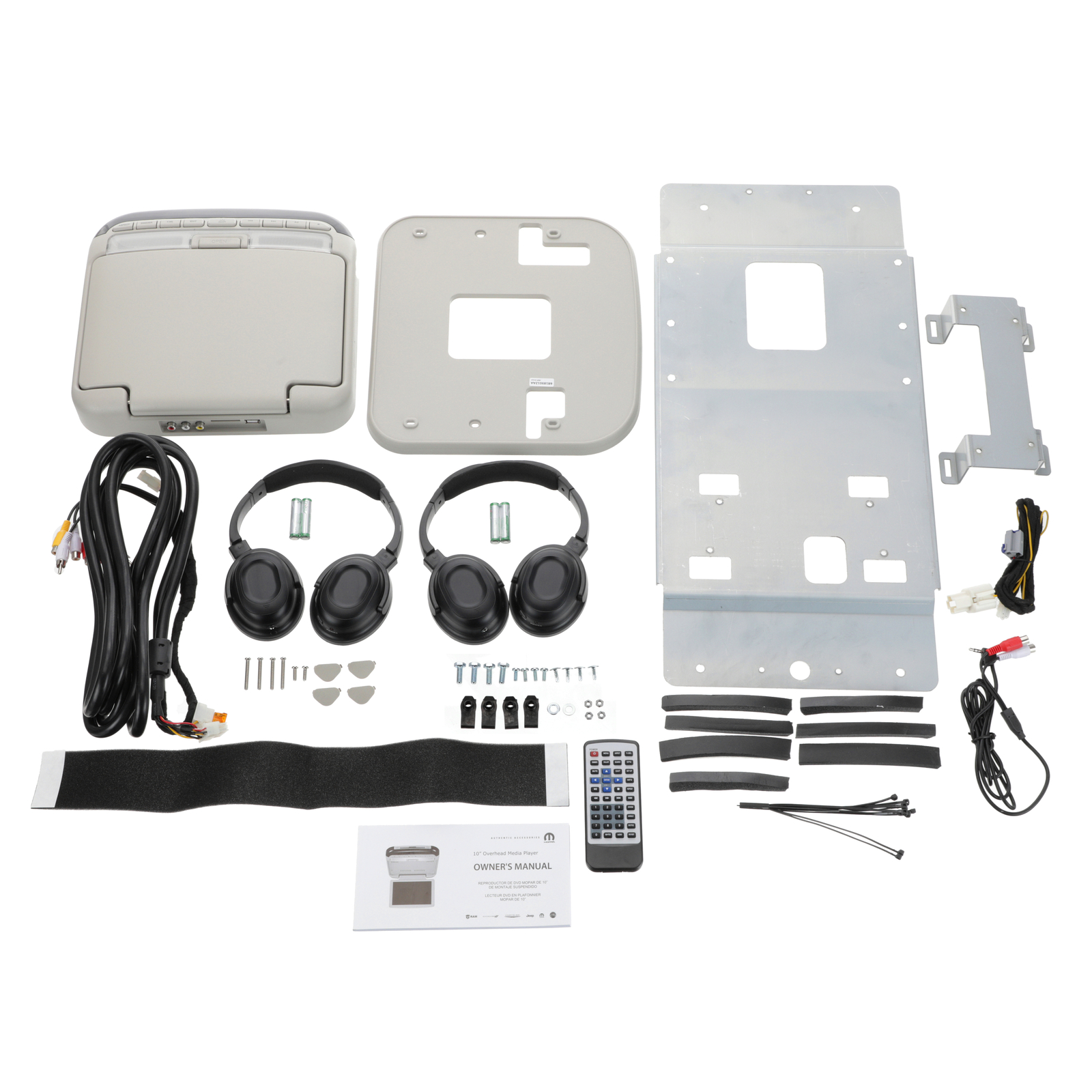 Monitor con sistema de DVD para Chrysler Jeep Dodge Ram (N/P 82210760AF)