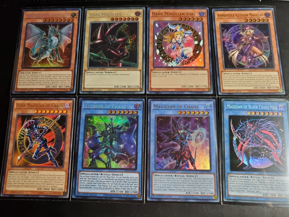 YuGiOh Dark Magician Deck Collection Set , Girl Timaeus , Dark Paladin, Chaos - Image 2 of 4