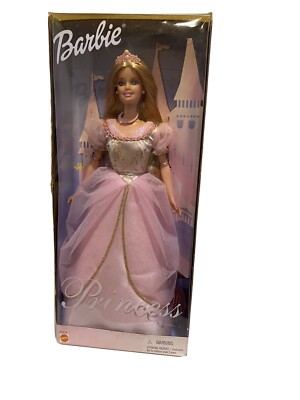 Vintage 1999 Barbie Princess Doll Mattel #23474 Blonde Barbie NEW